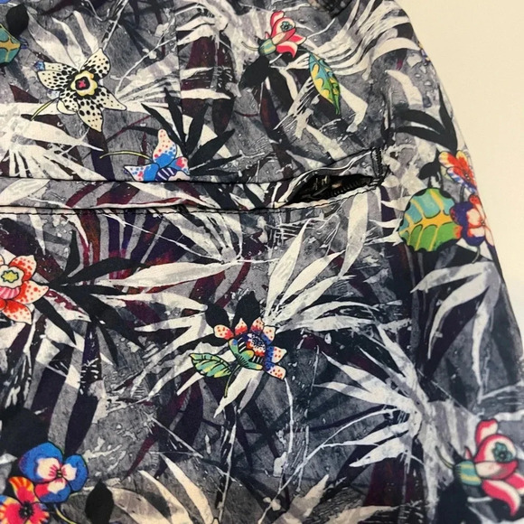 Robert Graham Floral Paisley Performance Board Shorts Swim Trunks Pants Size‎ 30 - Picture 5 of 6